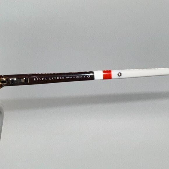 NEW Men's Y2K Ralph Lauren Aviator Sunglasses Polo 4062 Brown/Orange 58/15 Italy - Picture 10 of 11